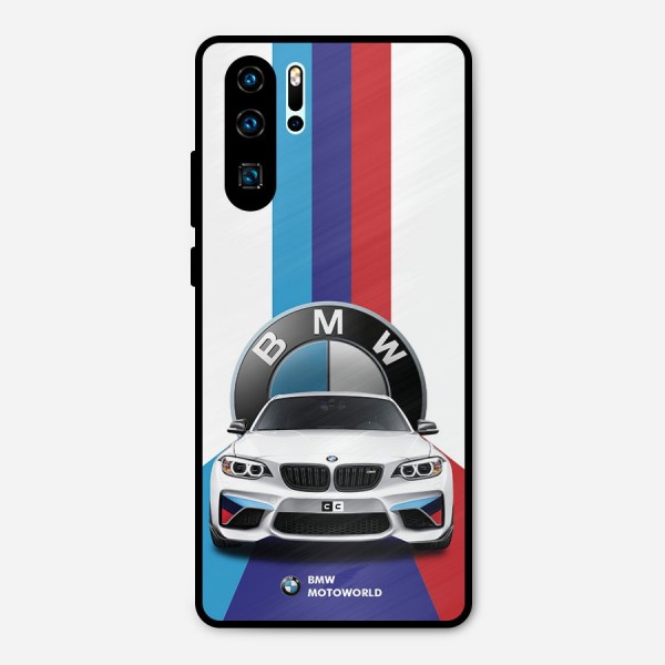 Track Supercar Metal Back Case for Huawei P30 Pro
