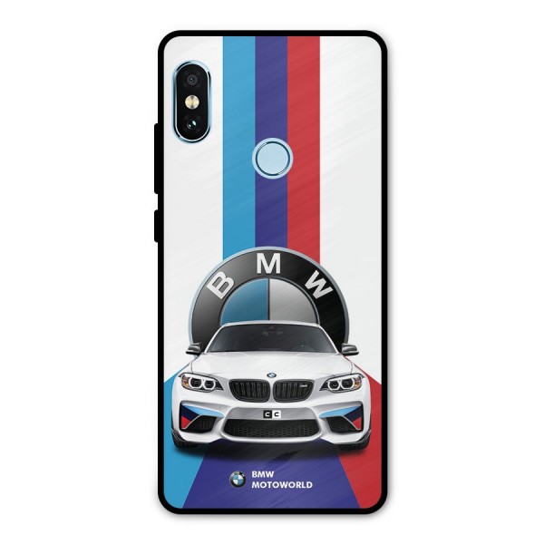Track Supercar Metal Back Case for Redmi Note 5 Pro