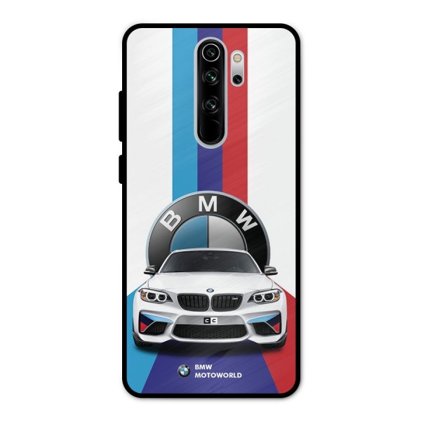 Track Supercar Metal Back Case for Redmi Note 8 Pro