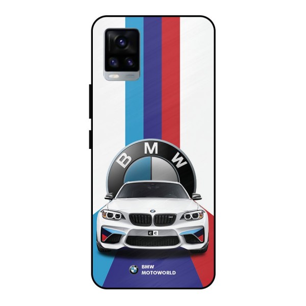 Track Supercar Metal Back Case for Vivo V20
