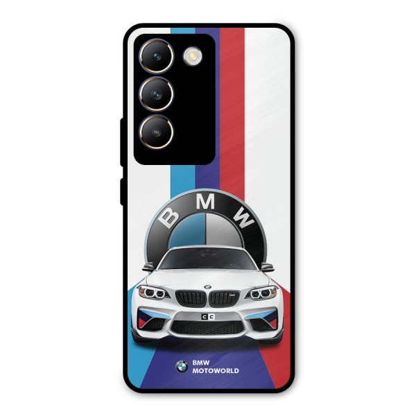 Track Supercar Metal Back Case for Vivo Y200e