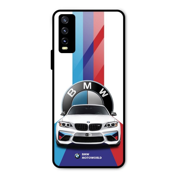 Track Supercar Metal Back Case for Vivo Y20i