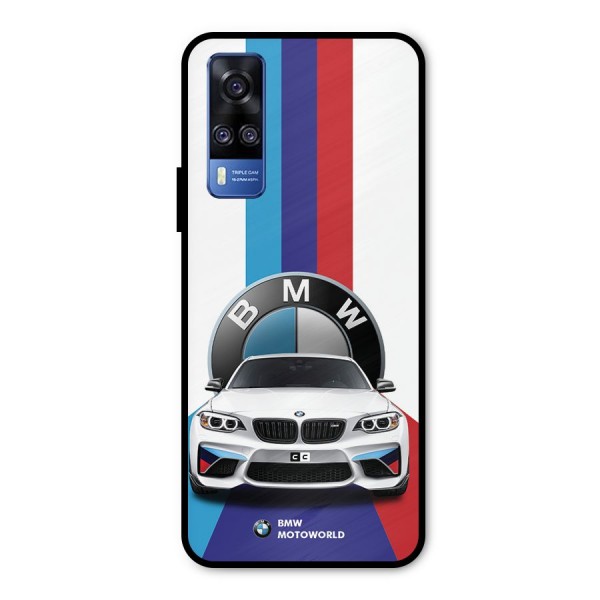 Track Supercar Metal Back Case for Vivo Y51A
