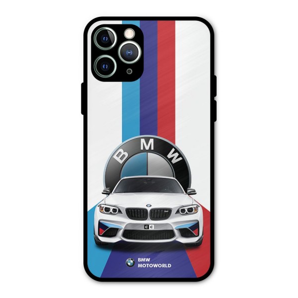 Track Supercar Metal Back Case for iPhone 11 Pro Max