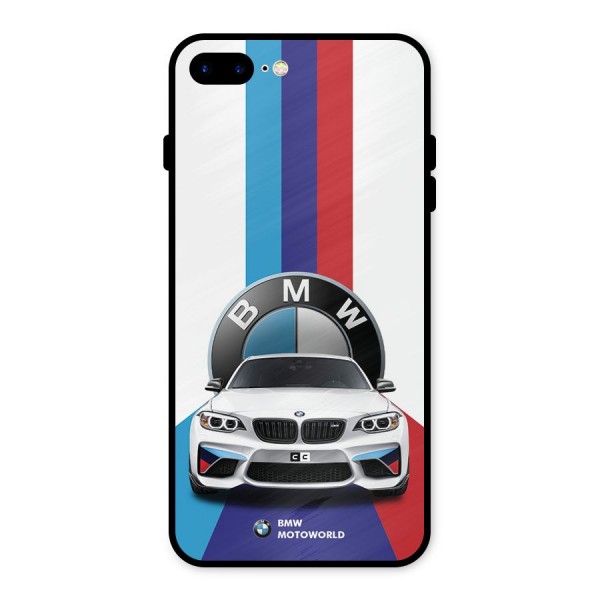 Track Supercar Metal Back Case for iPhone 7 Plus