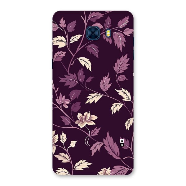 Traditional Florals Back Case for Galaxy C7 Pro