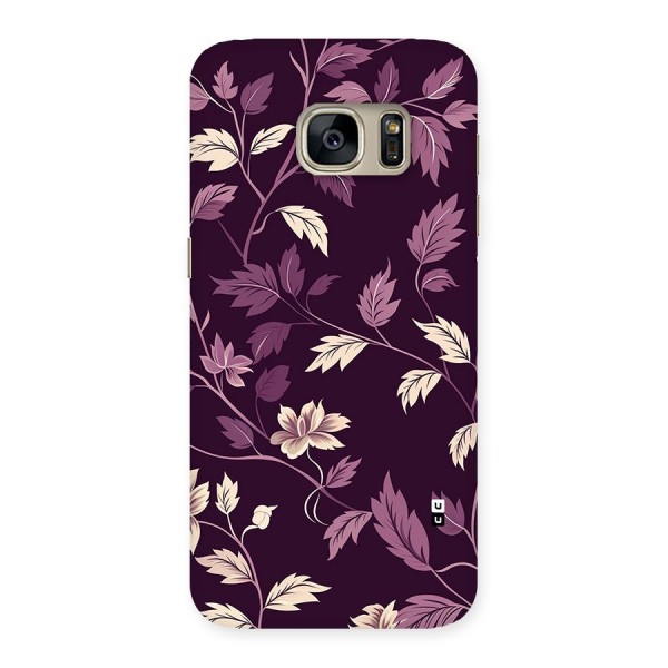 Traditional Florals Back Case for Galaxy S7