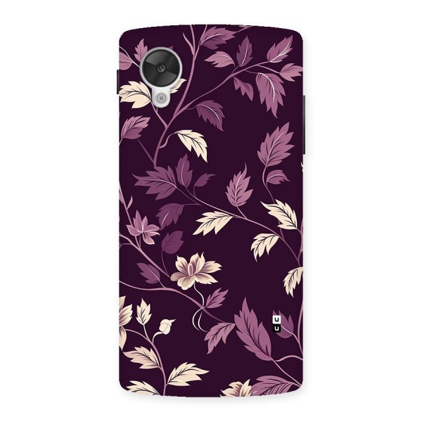 Traditional Florals Back Case for Google Nexus 5
