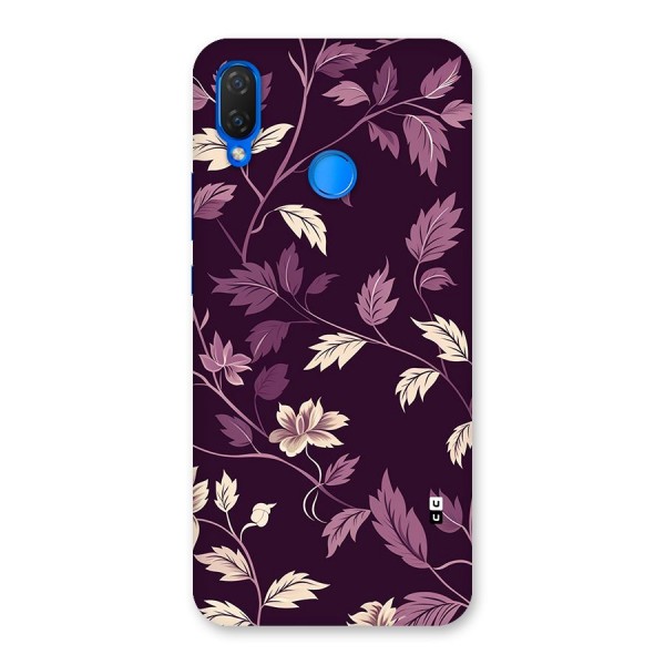 Traditional Florals Back Case for Huawei P Smart Plus