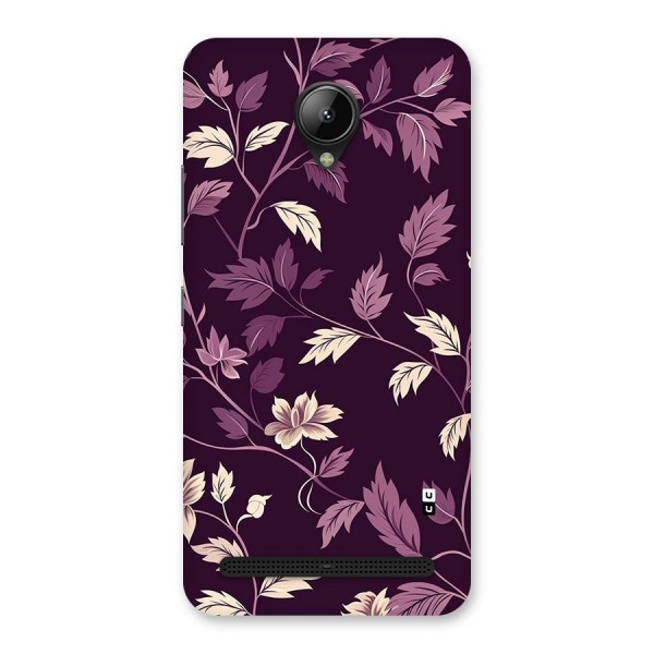 Traditional Florals Back Case for Lenovo C2