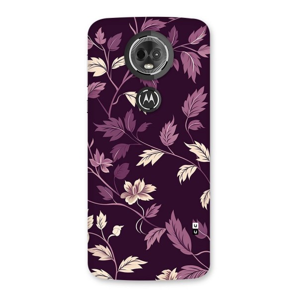 Traditional Florals Back Case for Moto E5 Plus