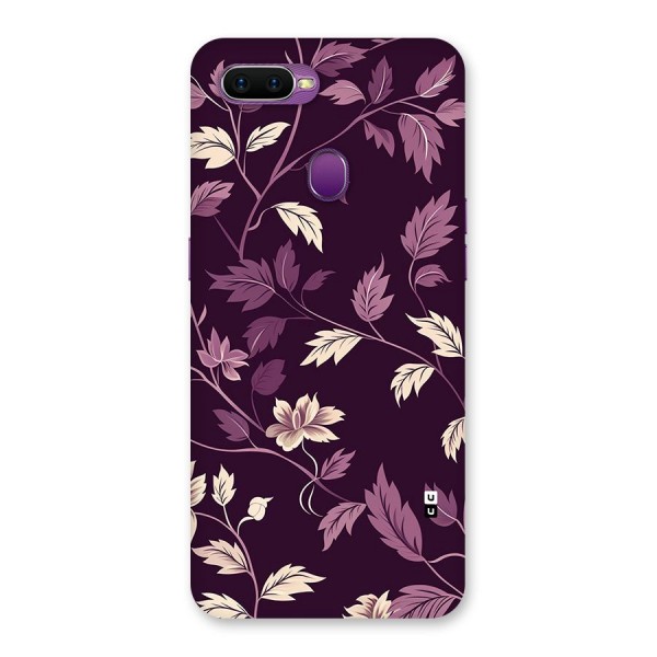 Traditional Florals Back Case for Oppo F9