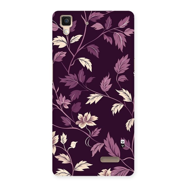 Traditional Florals Back Case for Oppo R7