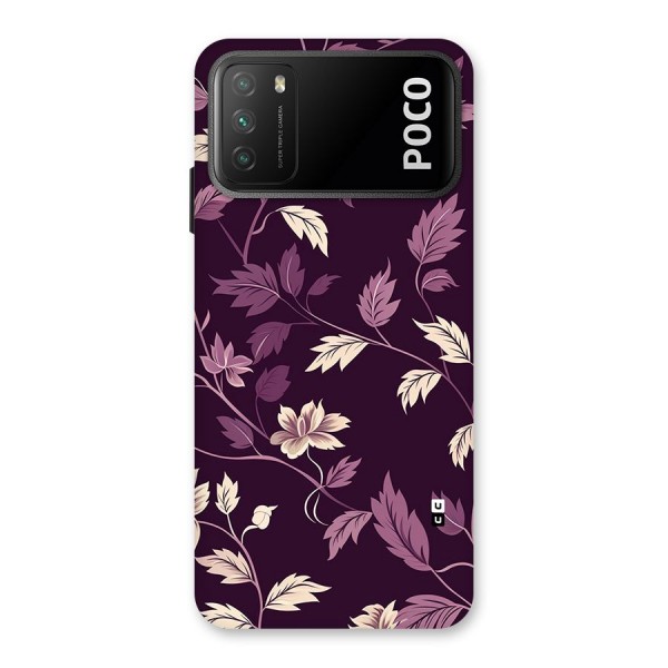 Traditional Florals Back Case for Poco M3