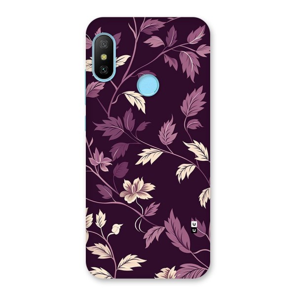 Traditional Florals Back Case for Redmi 6 Pro