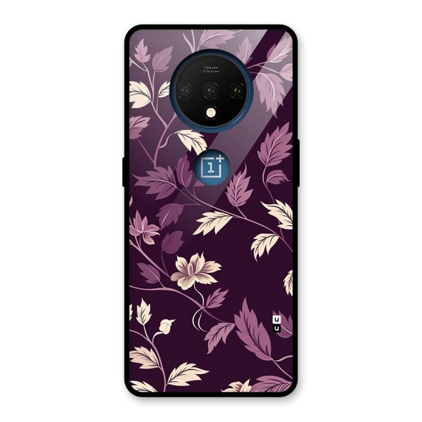 Traditional Florals Glass Back Case for OnePlus 7T