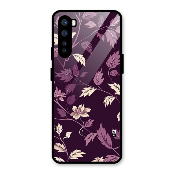 Traditional Florals Glass Back Case for OnePlus Nord