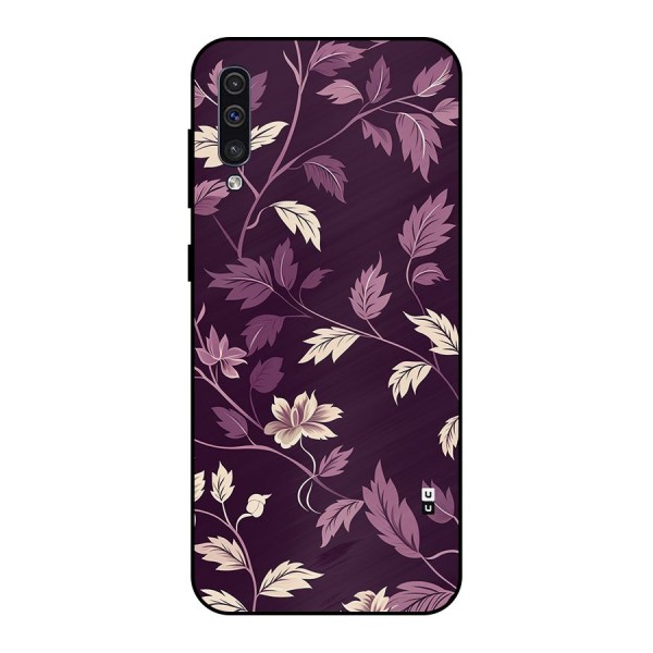 Traditional Florals Metal Back Case for Galaxy A30s