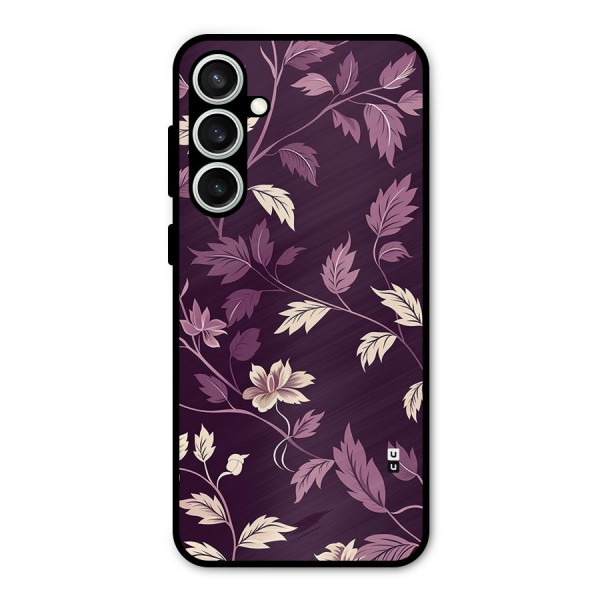 Traditional Florals Metal Back Case for Galaxy S23 FE