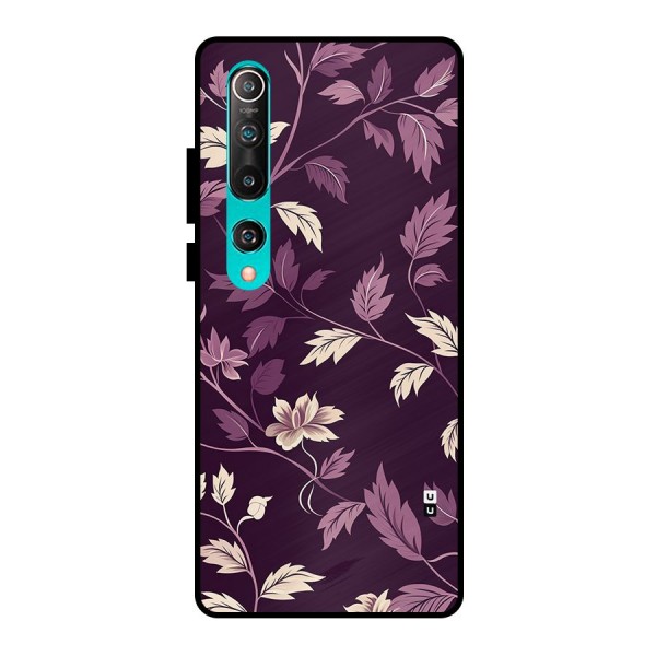 Traditional Florals Metal Back Case for Mi 10