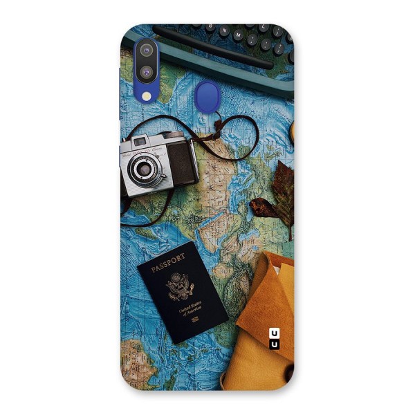 Travel Essentials Back Case for Galaxy M20
