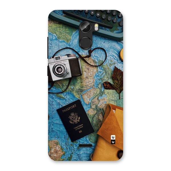 Travel Essentials Back Case for Gionee X1
