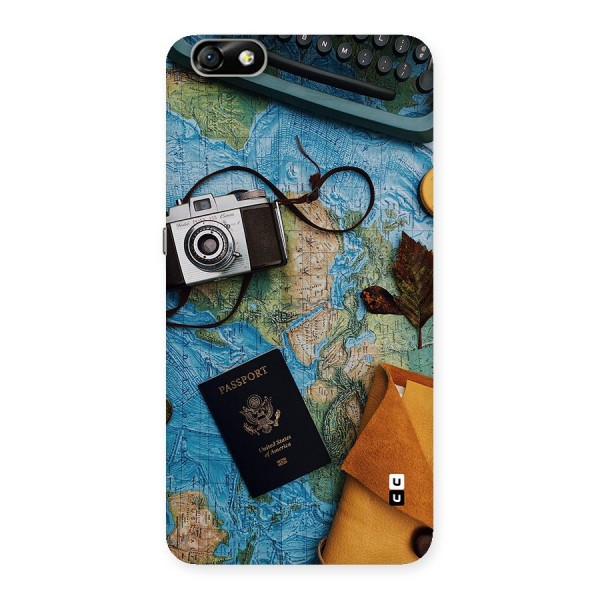 Travel Essentials Back Case for Honor 4X