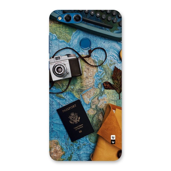 Travel Essentials Back Case for Honor 7X