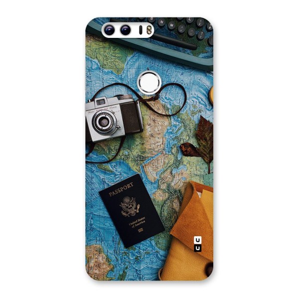 Travel Essentials Back Case for Honor 8