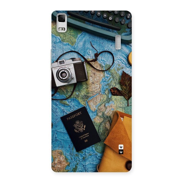 Travel Essentials Back Case for Lenovo K3 Note