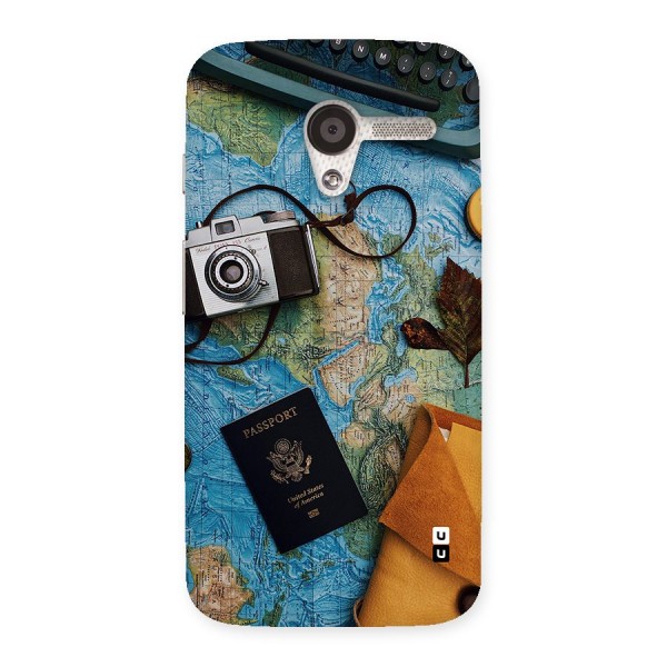 Travel Essentials Back Case for Moto X