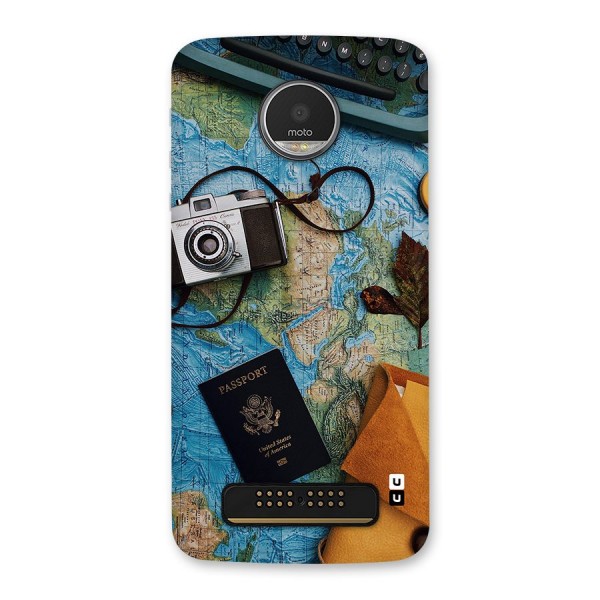 Travel Essentials Back Case for Moto Z Play