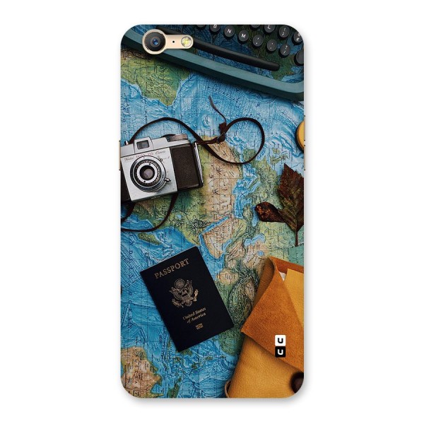 Travel Essentials Back Case for Oppo A57