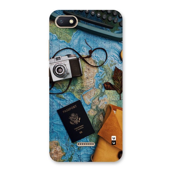 Travel Essentials Back Case for Redmi 6A