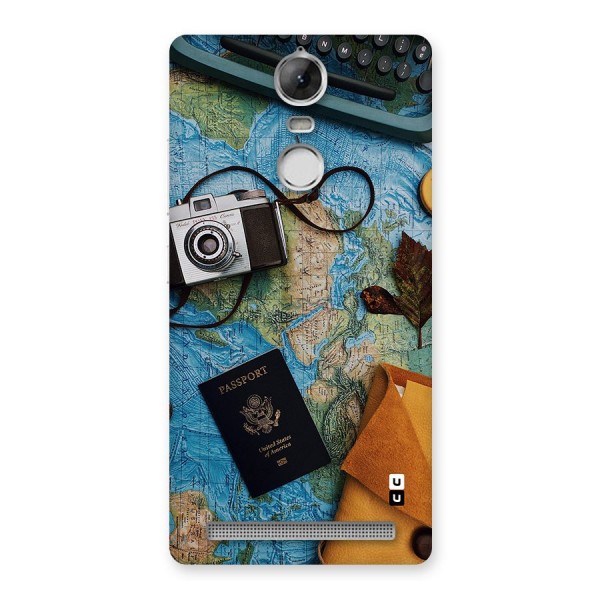 Travel Essentials Back Case for Vibe K5 Note
