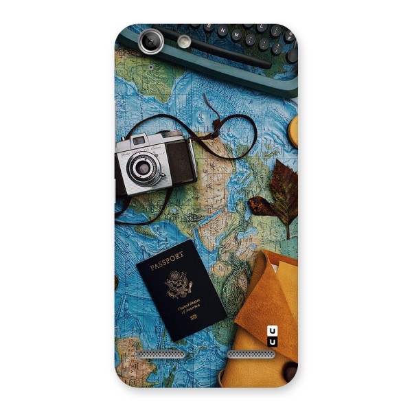 Travel Essentials Back Case for Vibe K5 Plus
