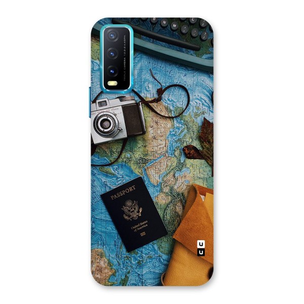 Travel Essentials Back Case for Vivo Y20i