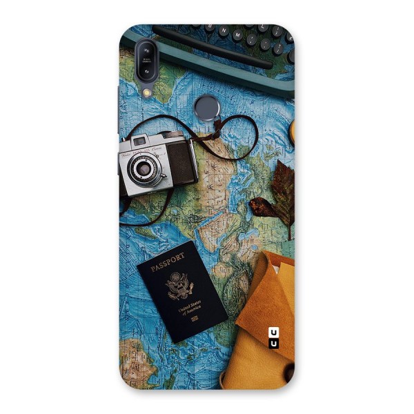 Travel Essentials Back Case for Zenfone Max M2