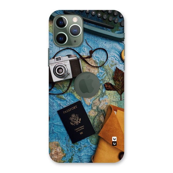 Travel Essentials Back Case for iPhone 11 Pro Logo Cut