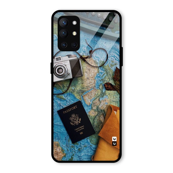 Travel Essentials Glass Back Case for OnePlus 9R