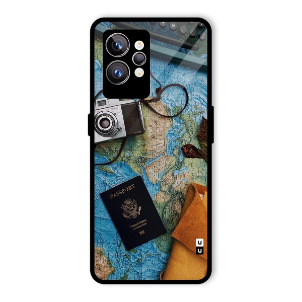 Travel Essentials Glass Back Case for Realme GT2 Pro