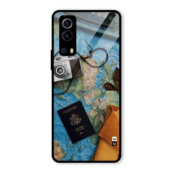 Travel Essentials Glass Back Case for Vivo iQOO Z3