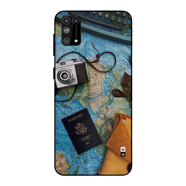 Travel Essentials Metal Back Case for Galaxy F41