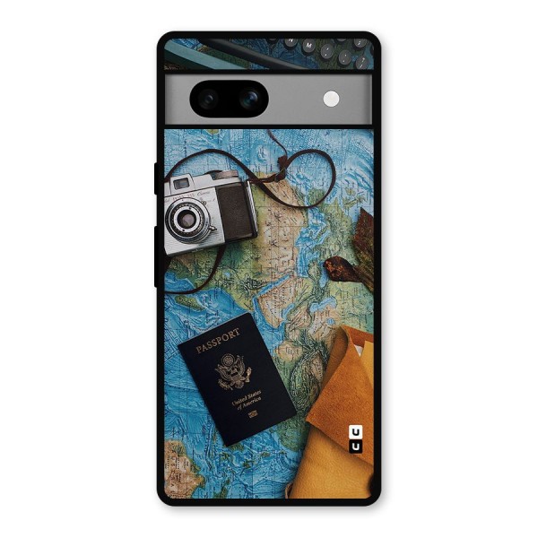 Travel Essentials Metal Back Case for Google Pixel 7a