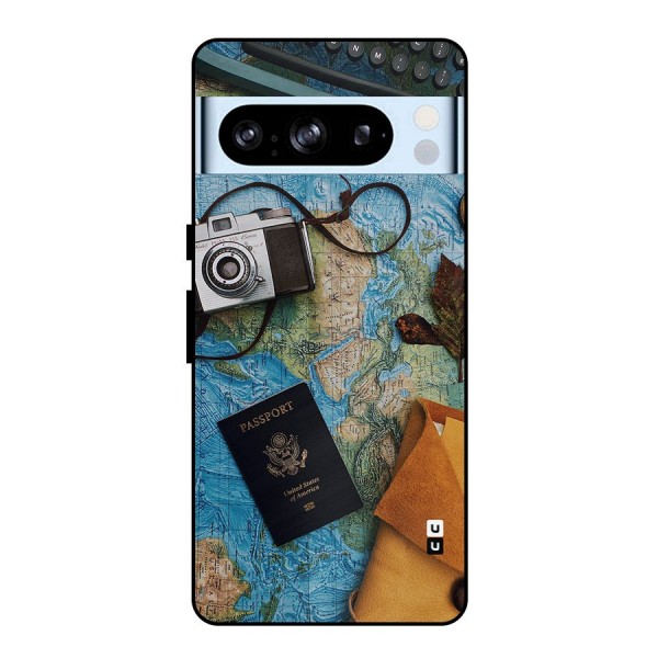 Travel Essentials Metal Back Case for Google Pixel 8 Pro