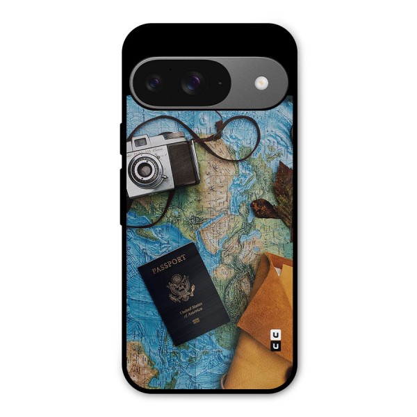 Travel Essentials Metal Back Case for Google Pixel 9