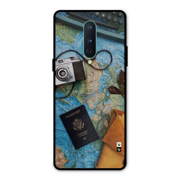 Travel Essentials Metal Back Case for OnePlus 8