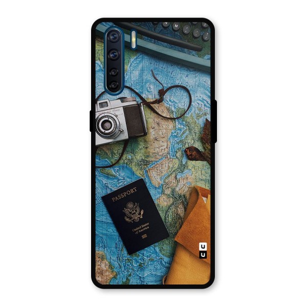 Travel Essentials Metal Back Case for Oppo F15