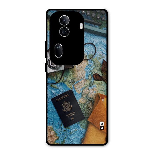 Travel Essentials Metal Back Case for Oppo Reno11 Pro 5G