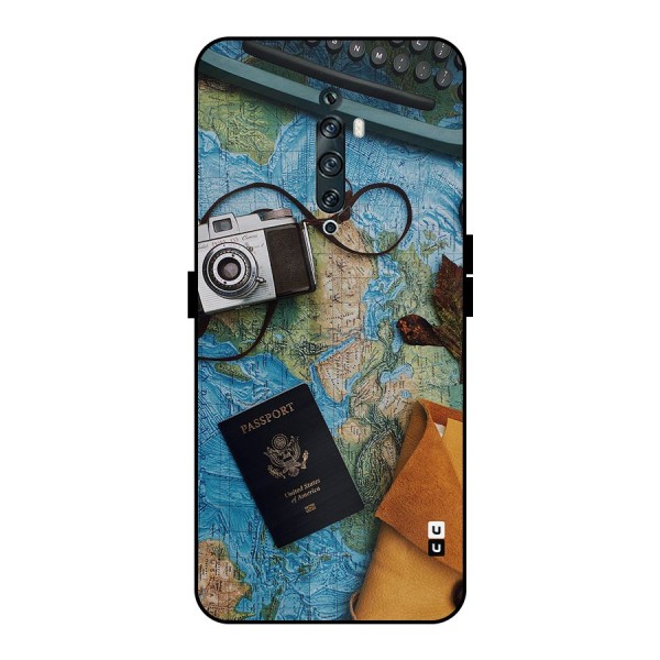 Travel Essentials Metal Back Case for Oppo Reno2 F